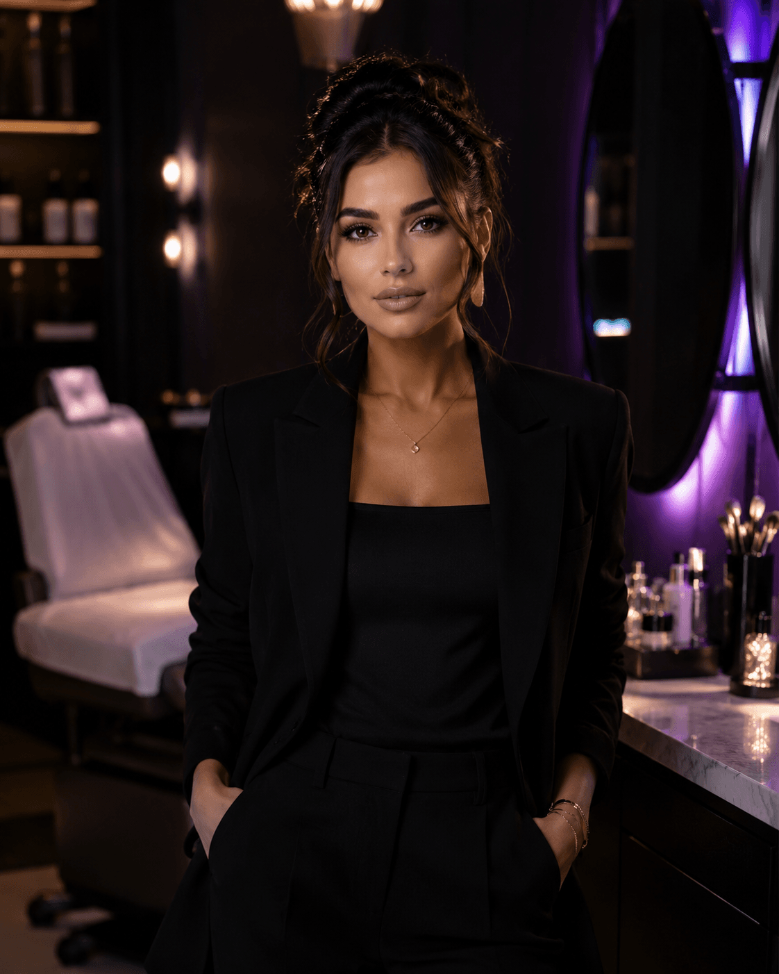 Creator de beleza e estética usando o Monio para vender online